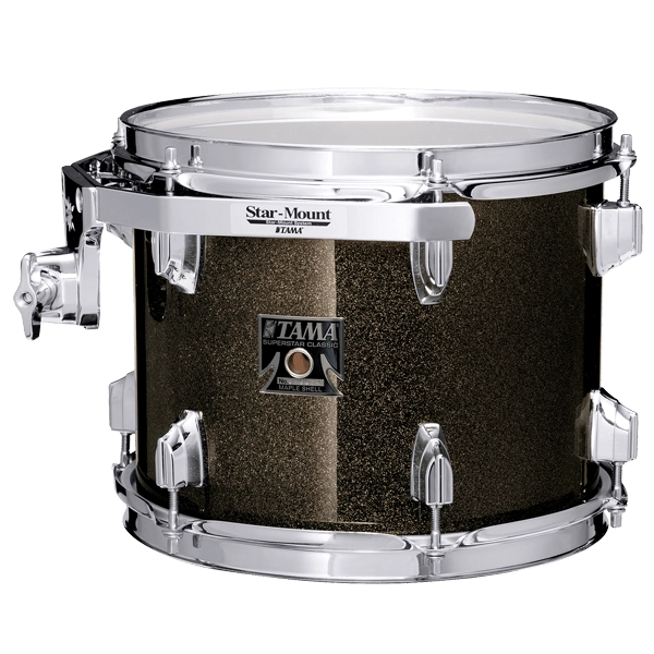 TAMA Superstar Classic 5 Piece Shell Pack in Midnight Gold Sparkle