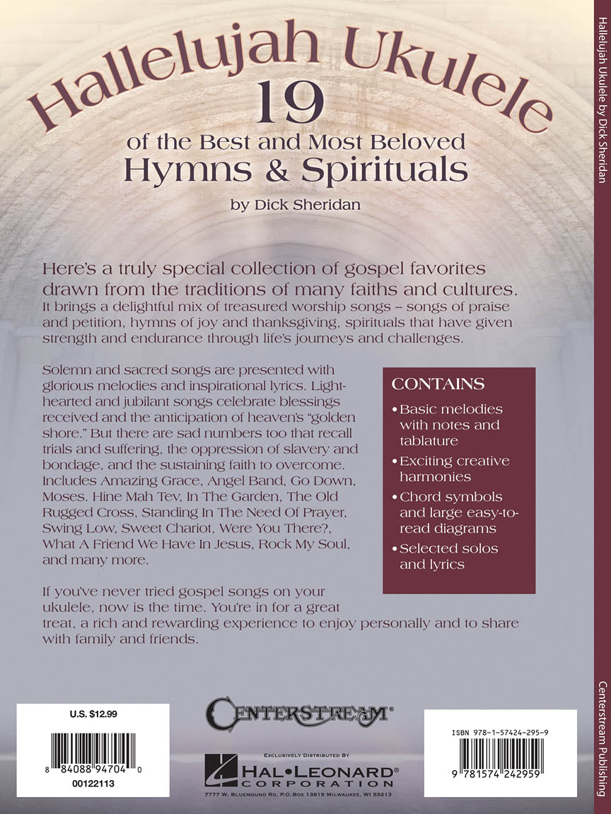 Hallelujah Ukulele 19 Hymns & Spirituals Tab