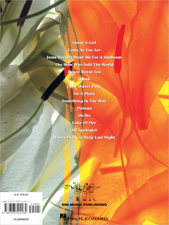 Nirvana Unplugged in New York Guitar Tab