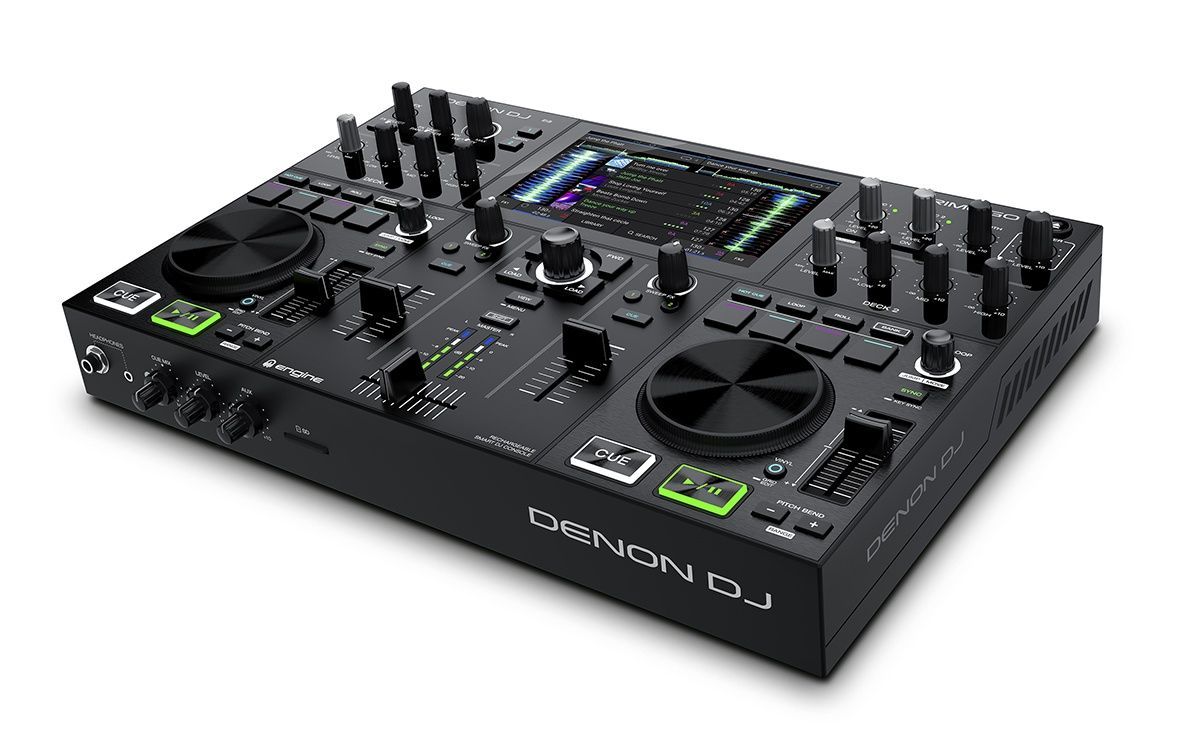 DENON DJ Prime GO 2 Deck Rechargeable Smart DJ Console