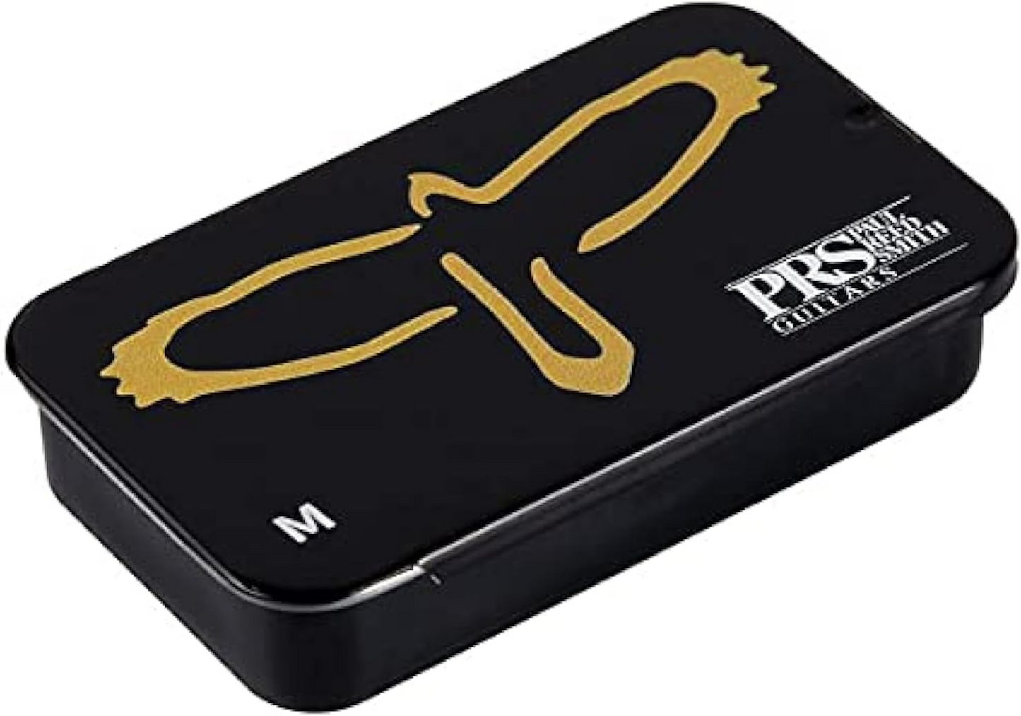 PRS Gold Birds Assorted Medium Picks with Tin 12 Pack