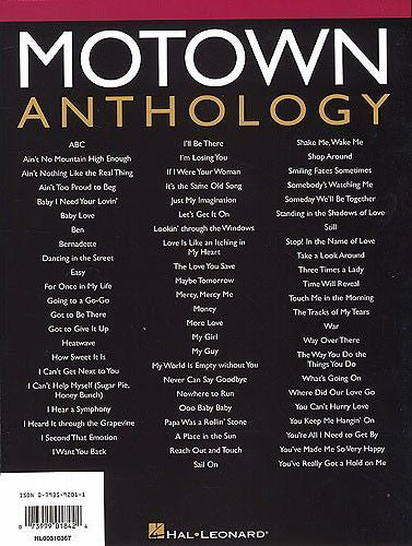 Motown Anthology PVG