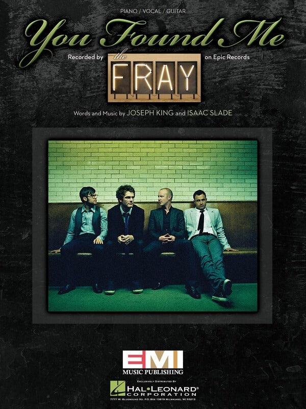 You Found Me PVG Single Sheet