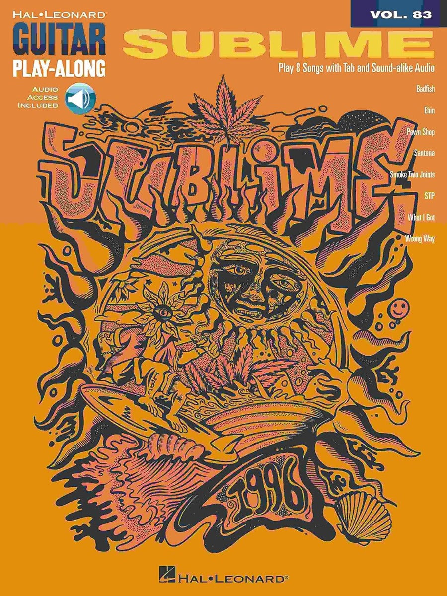Sublime Guitar Play Along Volume 83 Bk/Ola