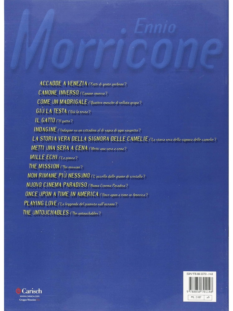 The Best of Ennio Morricone PVG