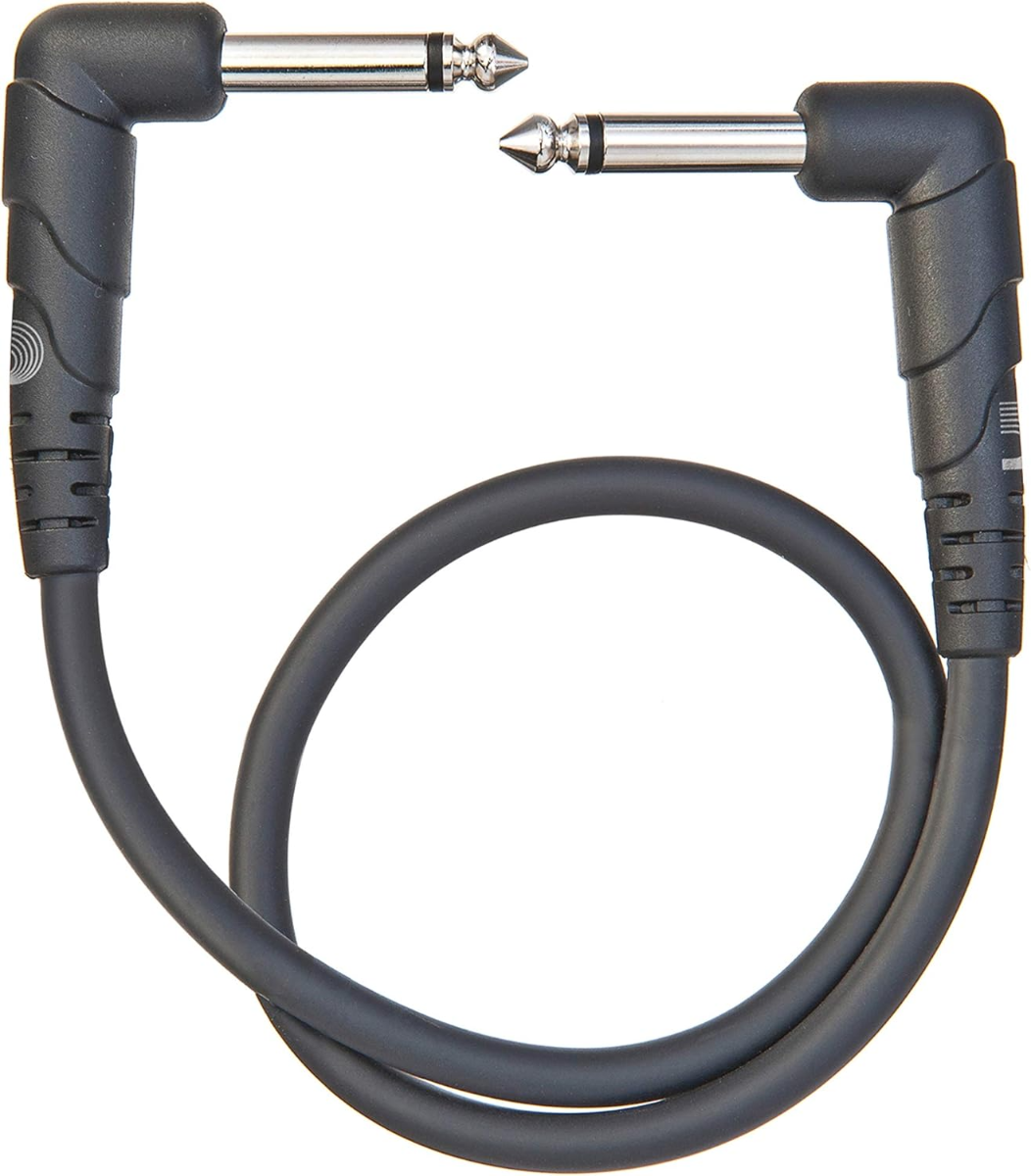 D'Addario Planet Waves Classic Series 1' Right Angle Patch Cable