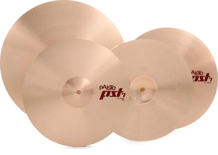 Paiste PST 7 Universal Cymbal Pack 14"/16"/20"