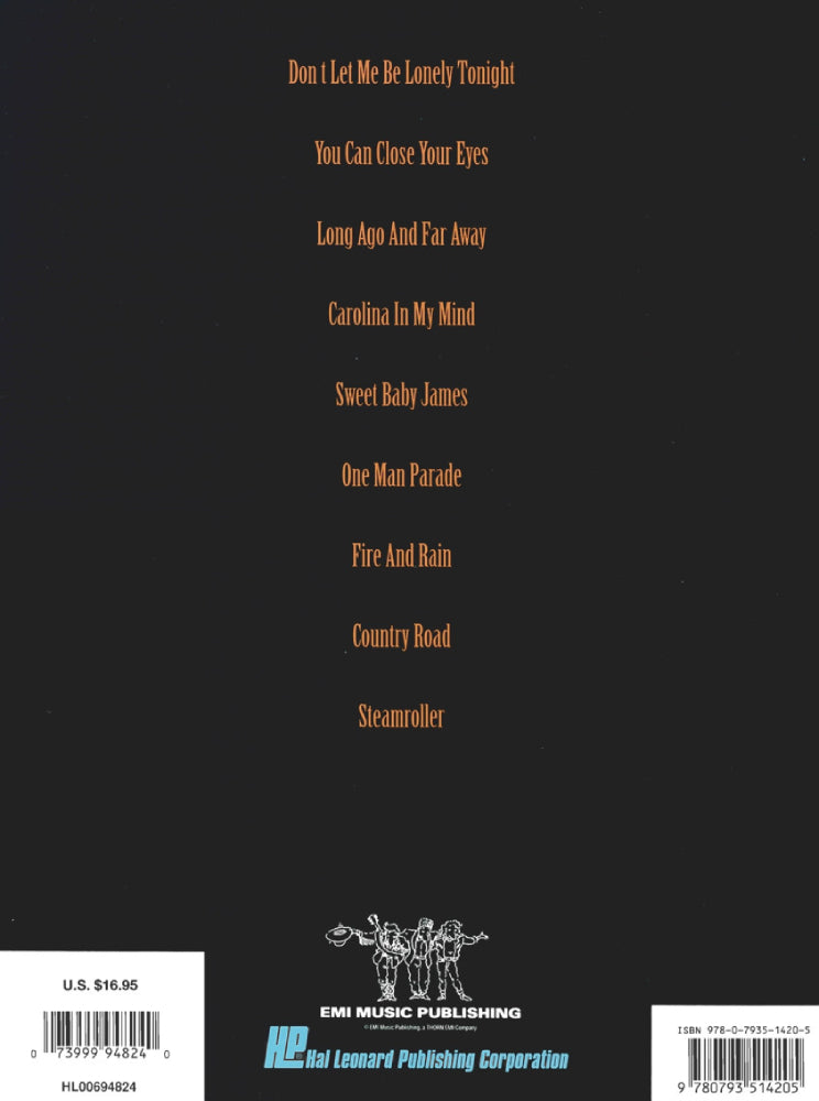 The Best Of James Taylor Recorded Version Guitar Tab