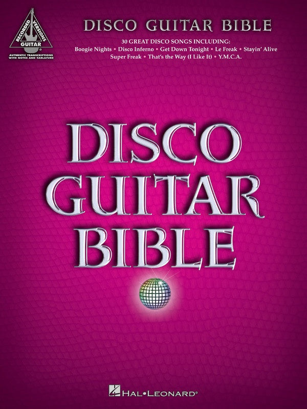 Disco Guitar Bible Recorded Version Guitar Tab