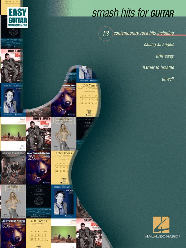 Smash Hits For Easy Guitar Notes And Tab