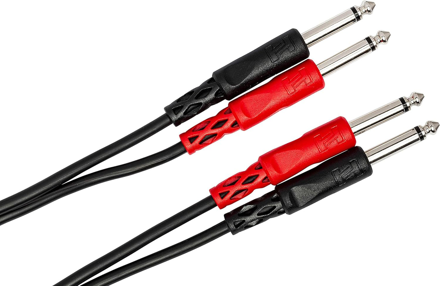 Hosa CPP206 Dual 1/4" TS to Same Stereo Interconnect Cable 6 Meters