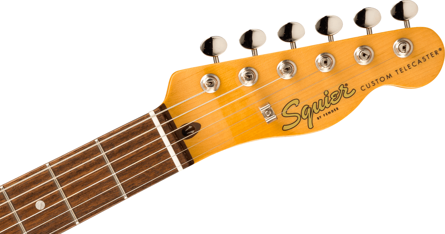 Squier FSR Classic Vibe 60s Custom Telecaster, Laurel Fingerboard, Tortoishell Pickguard in Aztec Gold
