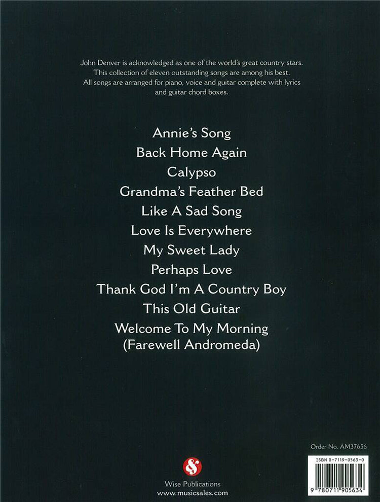 The Great Songs Of John Denver PVG