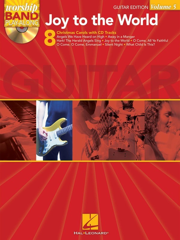 Joy To The World Guitar Edition Worship Band Play Along Volume 5 Bk/Cd