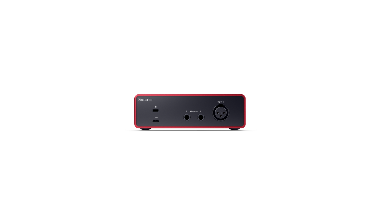 Focusrite Scarlett Solo Studio 4th Gen 2 in 2 out Interface, Condenser Mic And Headphones