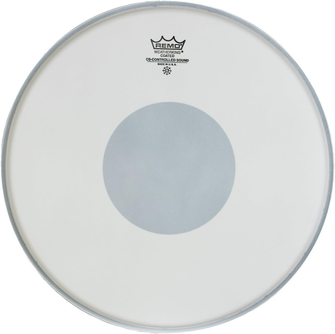 Remo 14" Coated Controlled Sound Batter White Dot On Bottom Drumhead
