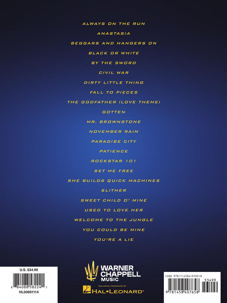 Slash Guitar Anthology Tab