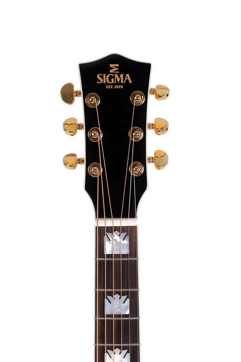 Sigma GJA-SG200 Grand Jumbo Acoustic Guitar in Antique Natural