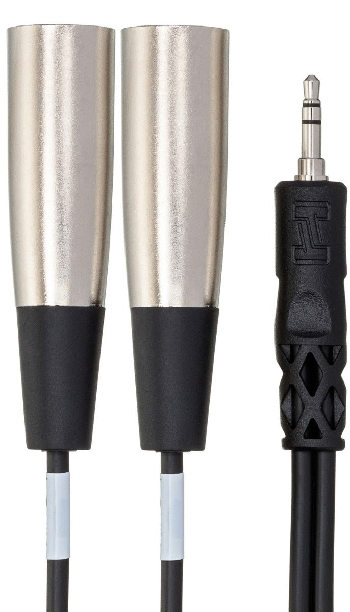 HOSA CYX403M Stereo Breakout 3.5 mm TRS to Dual XLR3M 3M