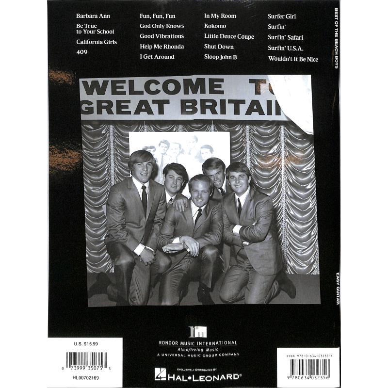 Best of The Beach Boys Guitar Tab