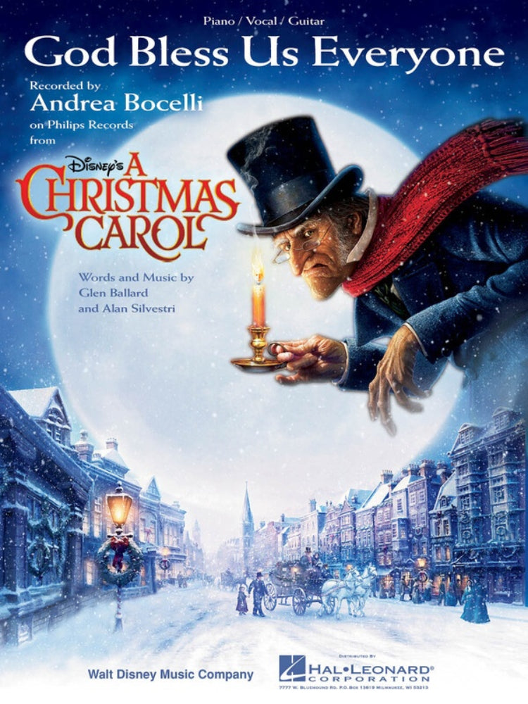God Bless Us Everyone from Disney's A Christmas Carol S/S PVG
