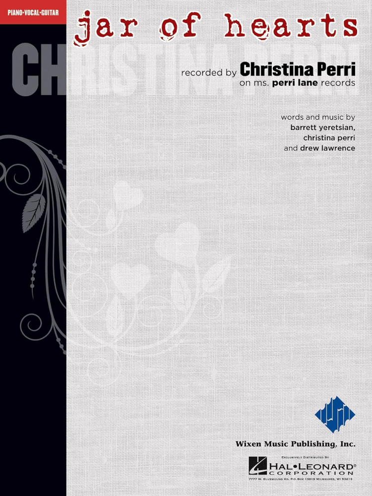 Christina Perri Jar of Hearts PVG S/S