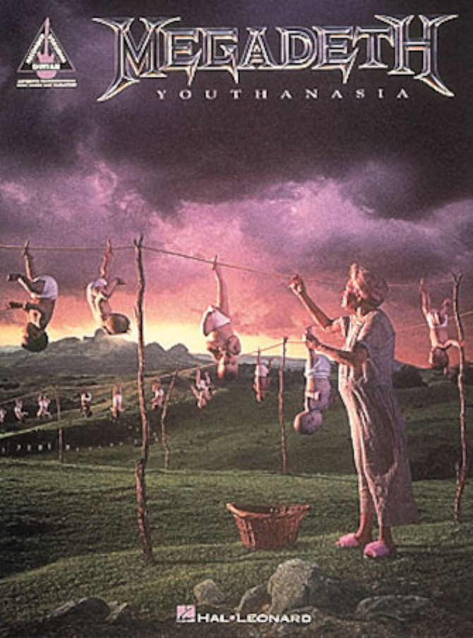 Megadeth Youthanasia Guitar Tab