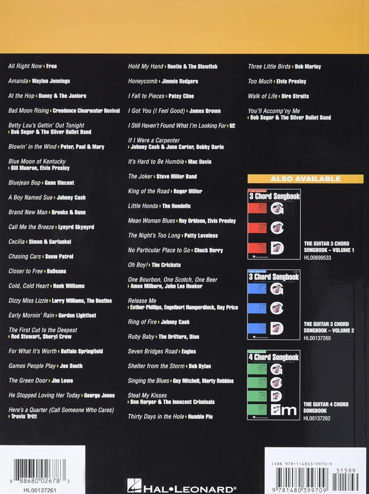 Guitar 3 Chord Songbook Vol 3 Guitar Tab