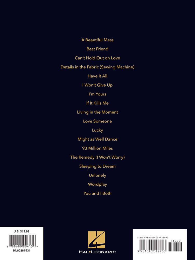 Best Of Jason Mraz PVG