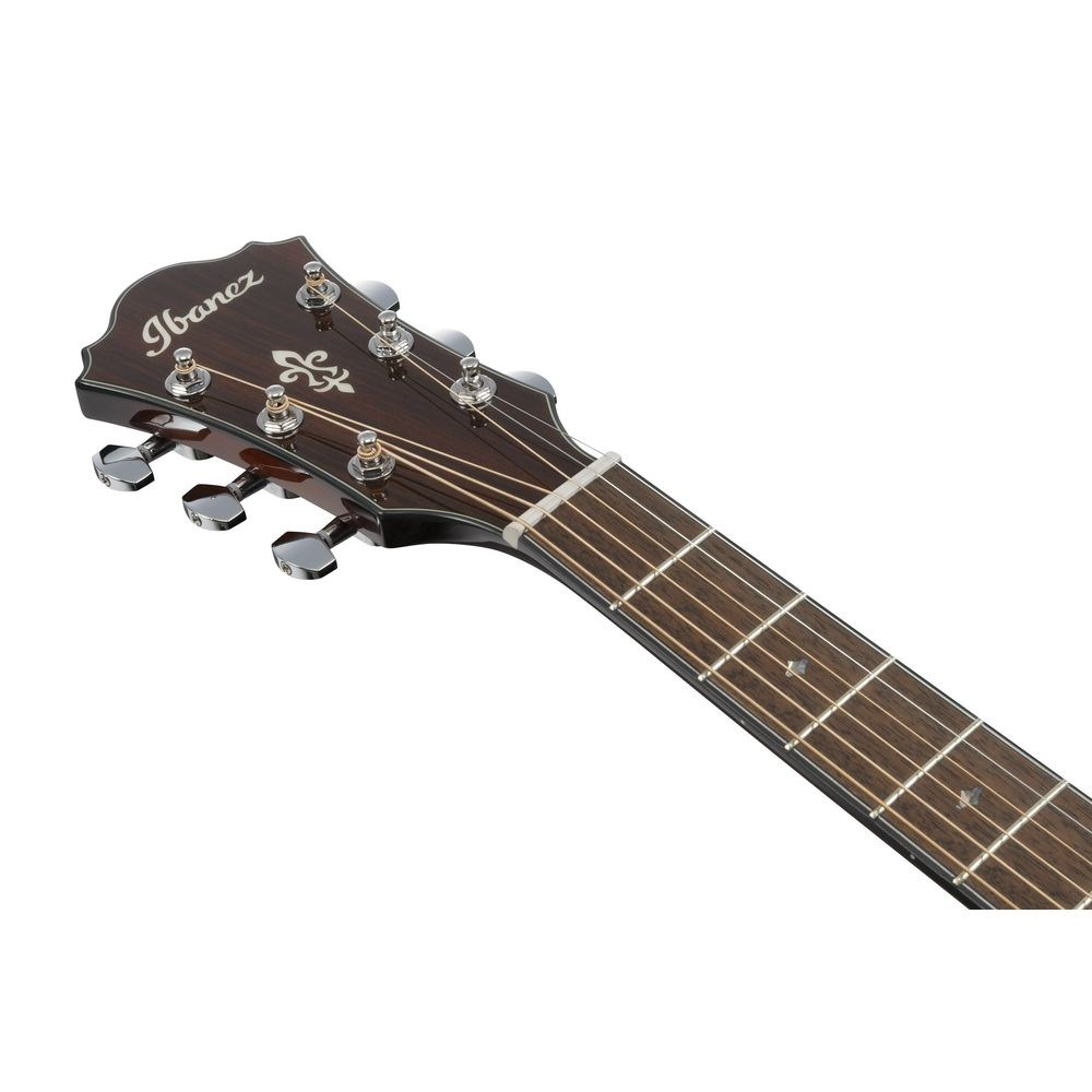 Ibanez AE160 Electric Acoustic Guitar in Vintage Mahogany Sunburst High Gloss