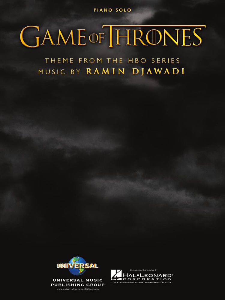 Game Of Thrones Theme From The HBO Series Piano Solo