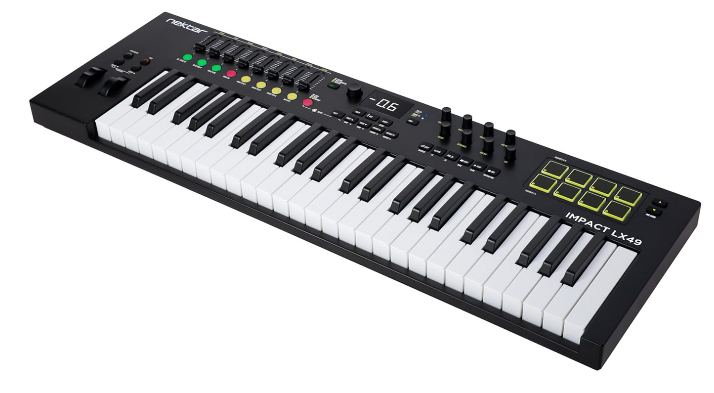 Nektar Impact LX49 mk3 49 Note USB MIDI Controller