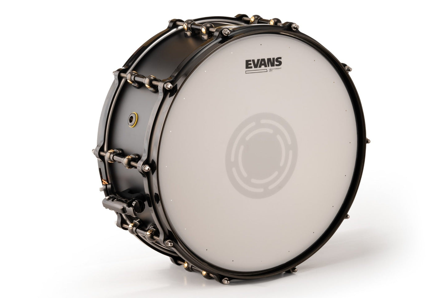 Pearl Matt Halpern 14"x6" Signature Snare Drum Black on Brass