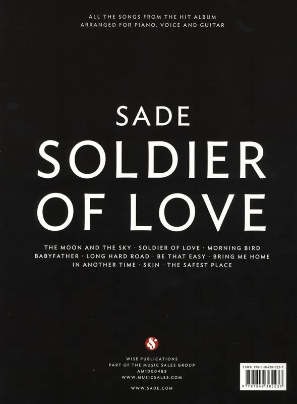 Soldier Of Love Sade PVG
