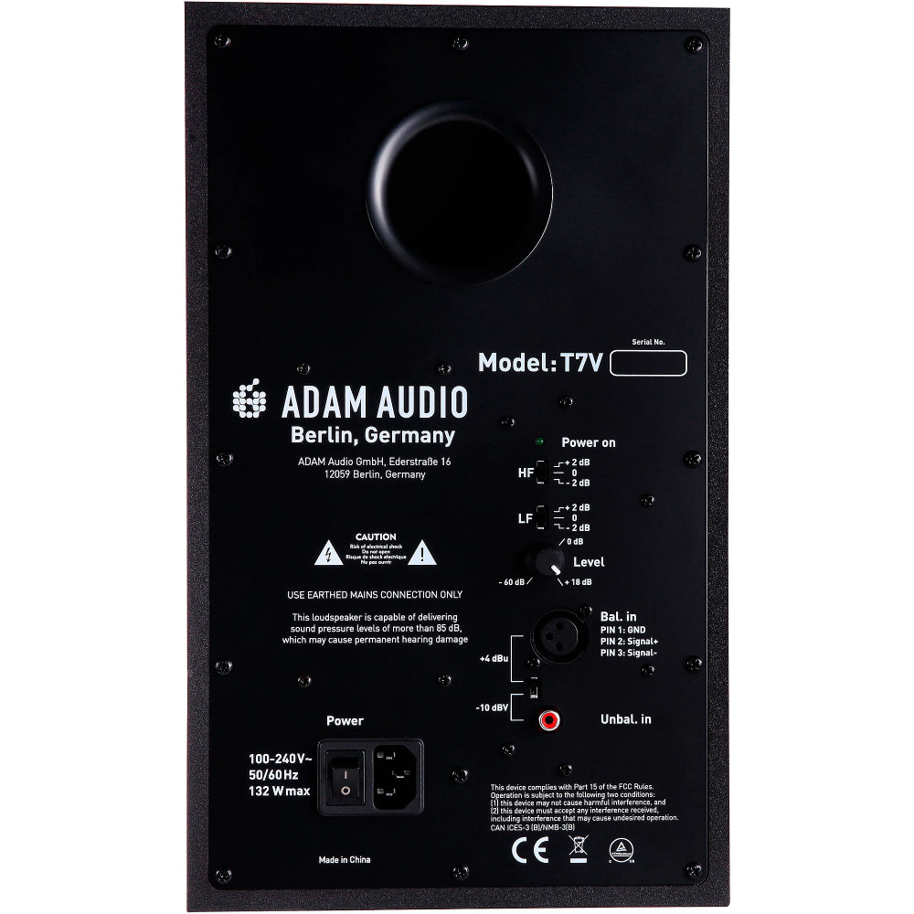 ADAM Audio T7V 7” Powered Single Studio Monitor