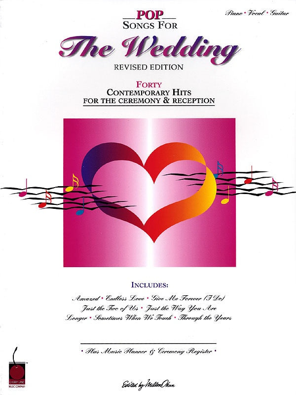 Pop Songs for the Wedding PVG