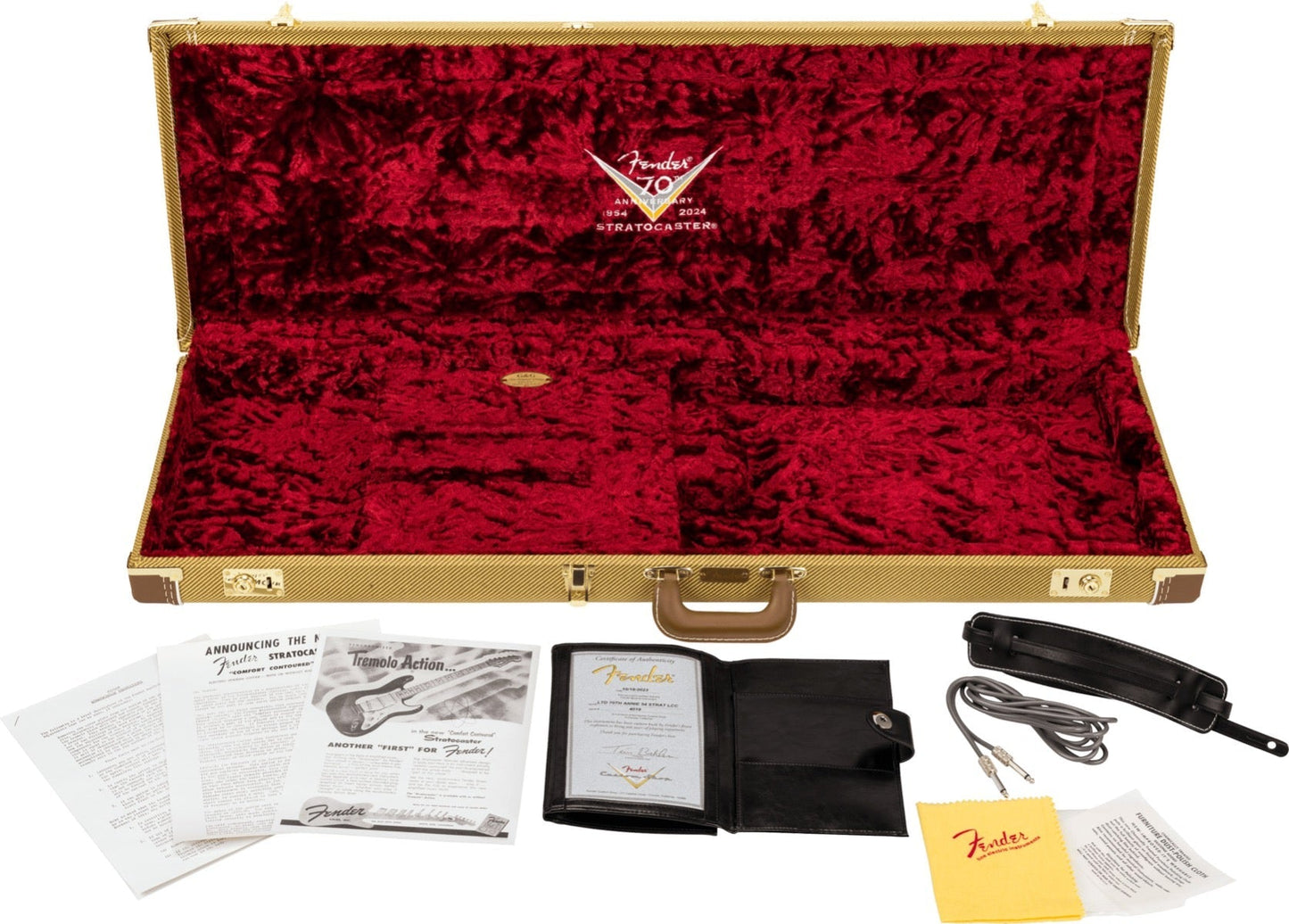 Fender Custom Shop Limited Edition 70th Anniversary 1954 Stratocaster Relic in Wide Fade 2 Color Sunburst