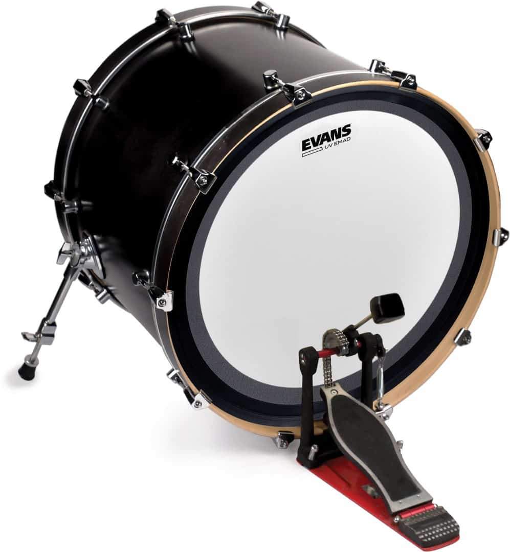 Evans UV EMAD 16" Tom Hoop Coated Bass Drum Head