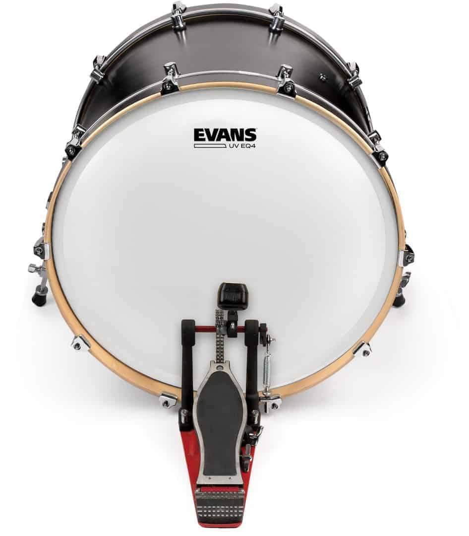 Evans UV EQ4 16" Tom Hoop Coated Bass Drum Head
