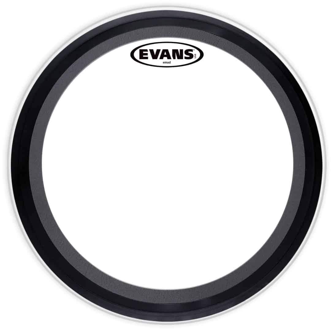 Evans 18" EMAD Clear Drumheads