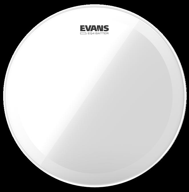 Evans 22" EQ4 Clear Drumheads