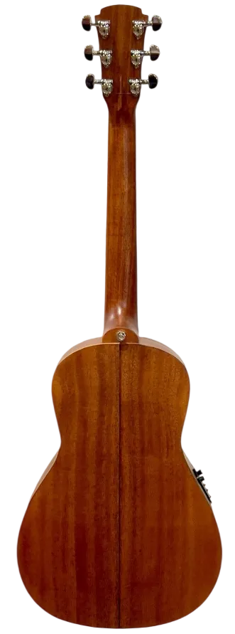 Cole Clark Modern Standard Parlor Acoustic Electric Guitar in Natural