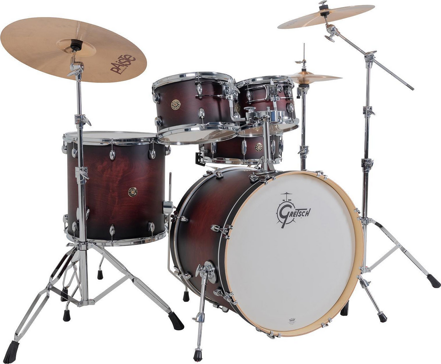 Gretsch Catalina Maple 5-Piece Shell Pack in Satin Deep Cherry Burst