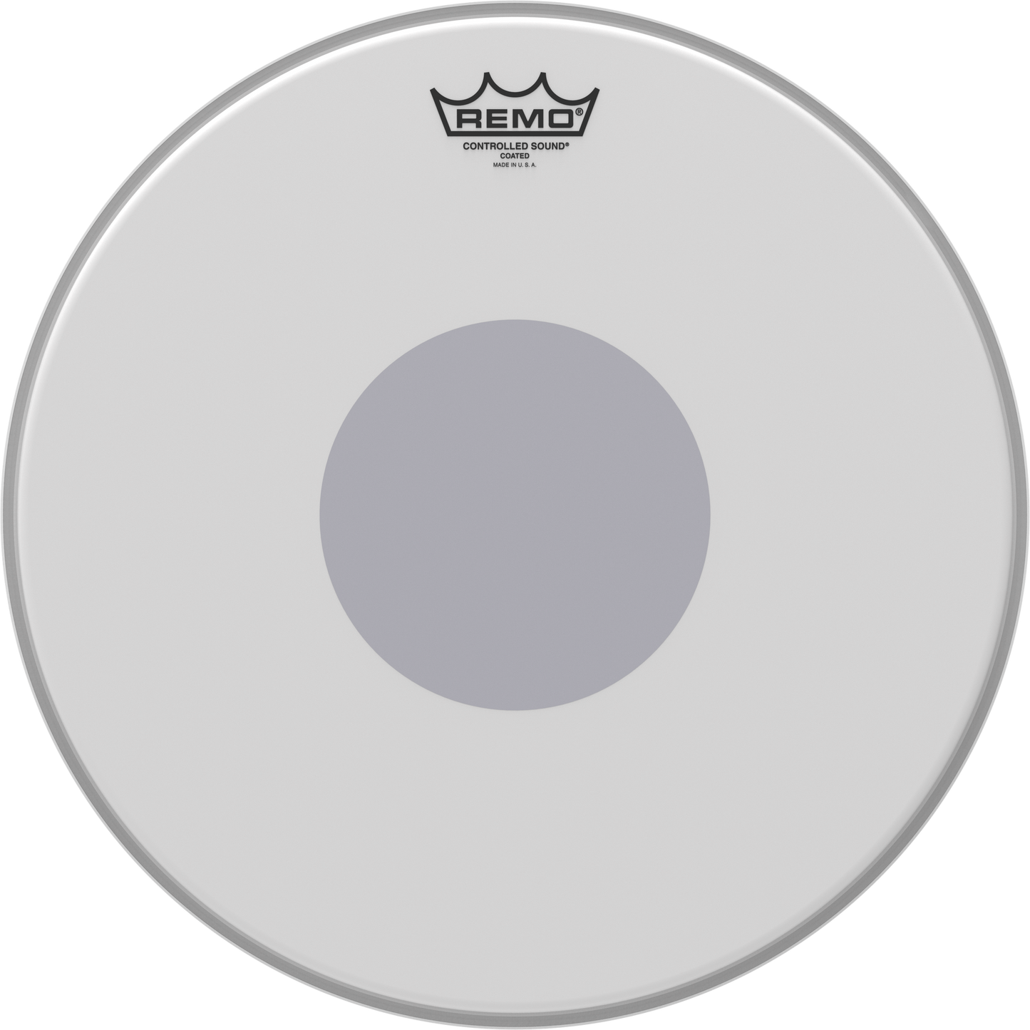 Remo 15" Controlled Sound Coated Batter Bottom Black Dot Drumhead