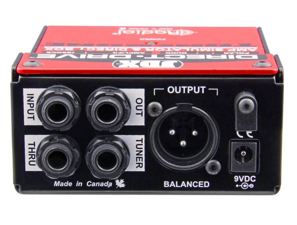 Radial JDX Direct-Drive Amp Simulator And DI Box