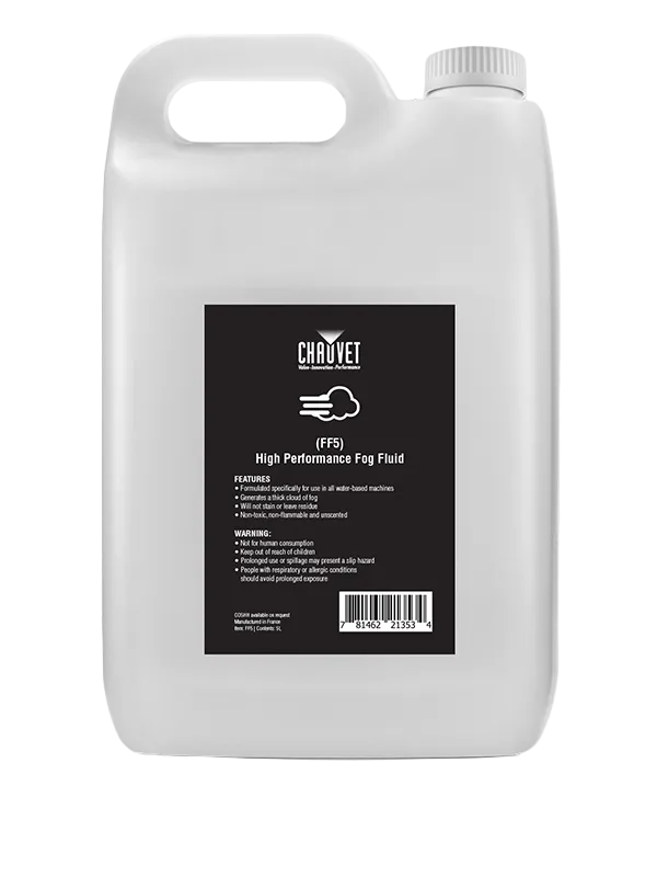 Chauvet DJ FF5 High Performance Fog Fluid 5 Litre