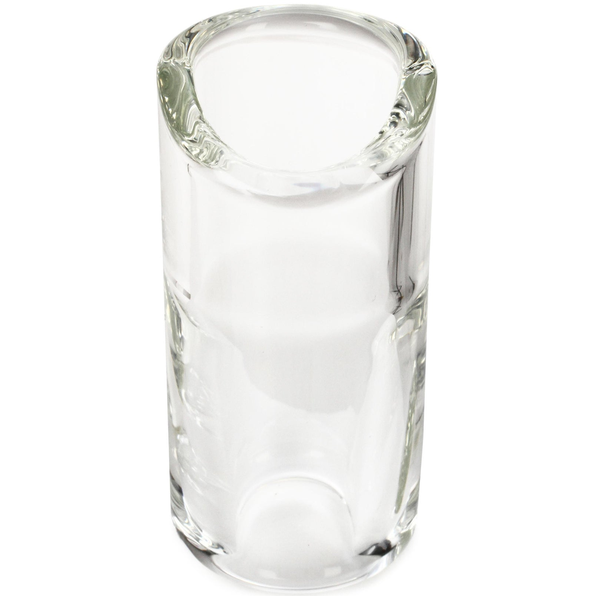 Rock Slide Large Moulded Clear Glass