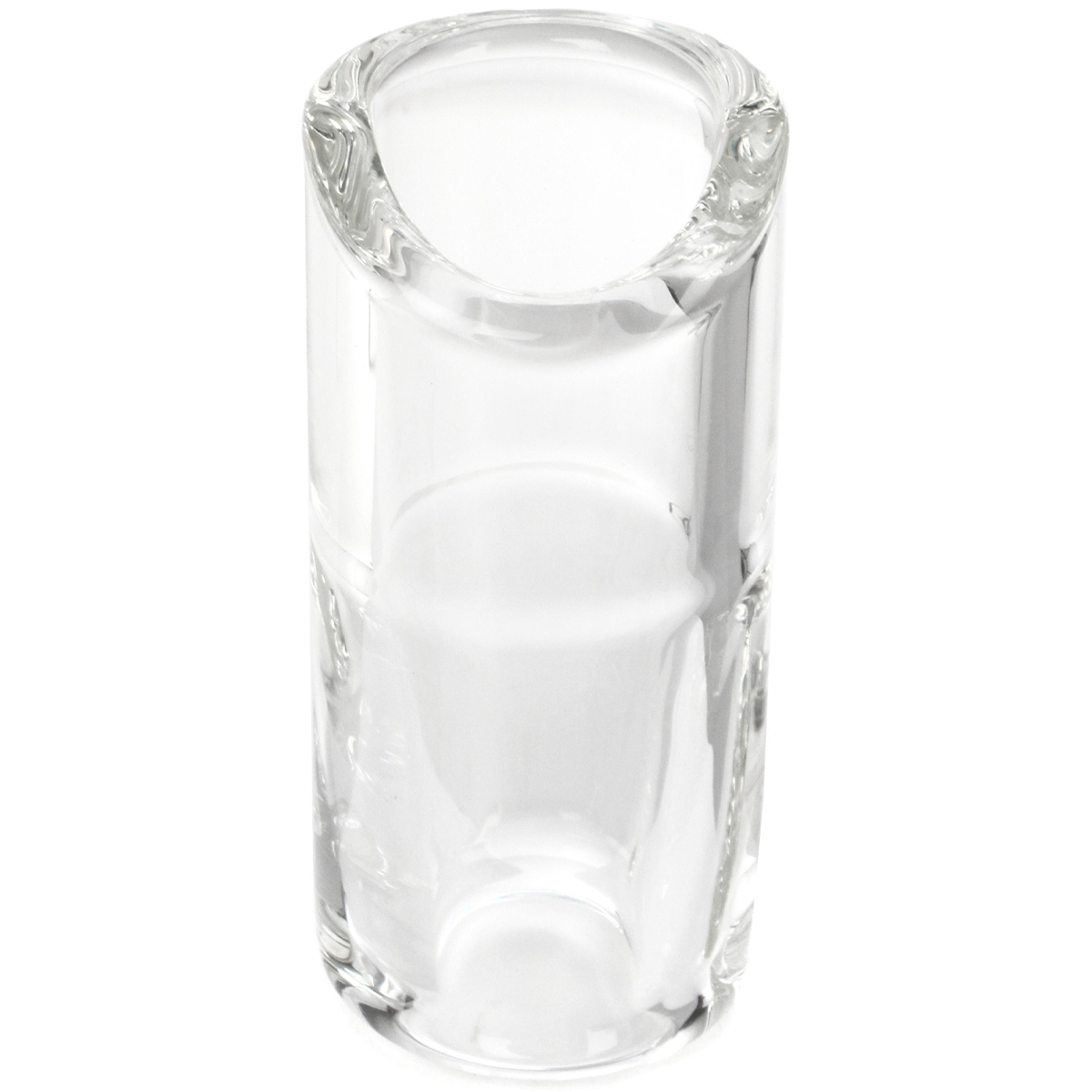 Rock Slide Medium Moulded Clear Glass