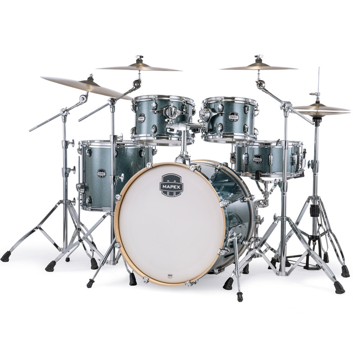 Mapex Mars Birch 5-Piece Rock Shell Pack in Twilight Sparkle