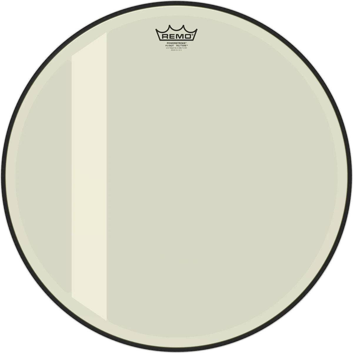 Remo 20" Powerstroke P3 Felt Tone Hazy Bass Drumhead